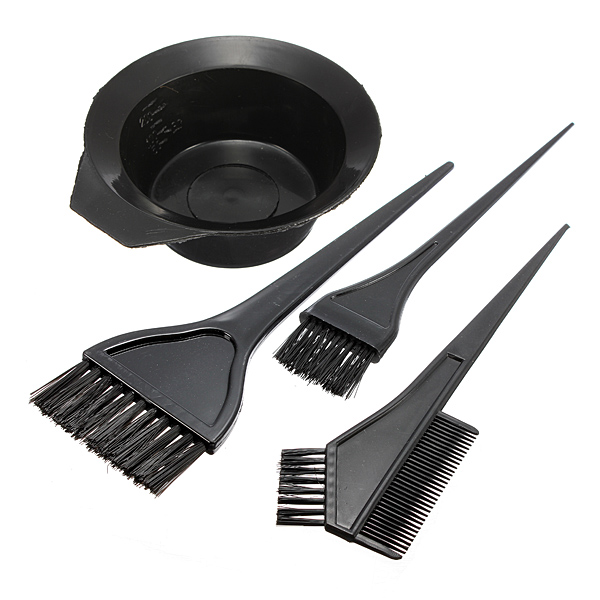 DDGE DMMS Hairdressing Salon Hair Color Dye Bowl Comb Brushes Kit Set Tint Coloring Bleach