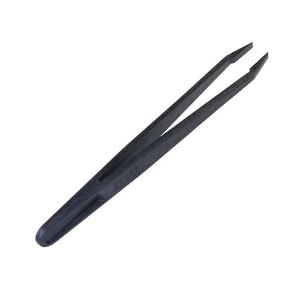 Details about   6pcs Black Anti-static Plastic Tweezers Heat Resistant Repair Tool 