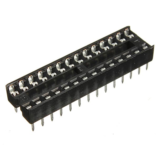 100pcs Dip-8 IC Socket Solder Type Double Row 8PIN DIP Integrated Circuit 
