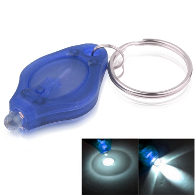 Mini Keychain LED Flashlight (Blue)