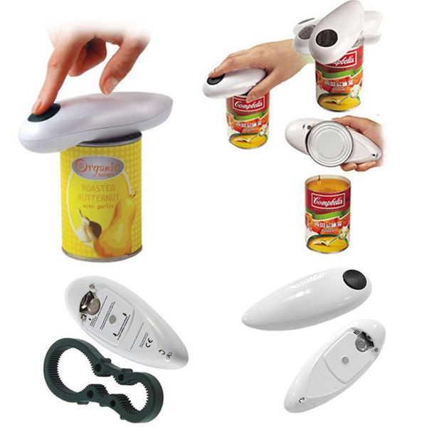 Electric Can Opener Automatic Can Jar Tin Opener Cooking Tools