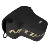 NEOpine Neoprene Shockproof Soft Case Bag with Hook for Nikon P900s Camera (Black)
