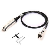 6mm Electric Grinder Extension Flexible Shaft with 0.3-4mm Key Chuck for Rotary Grinder Tool