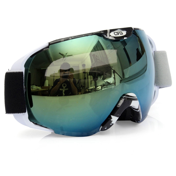 Anti-fog UV Dual Lens Outdoor Snow Snowboard Ski Goggle Motorbike Helmet Goggles