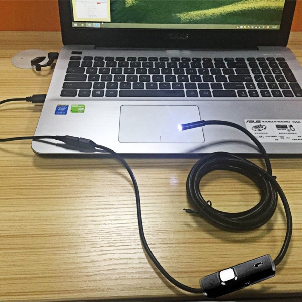 Waterproof Micro USB Endoscope Snake Tube Inspection Camera with 6 LED for Newest OTG Android Phone, Length: 1m, Lens Diameter: 7mm