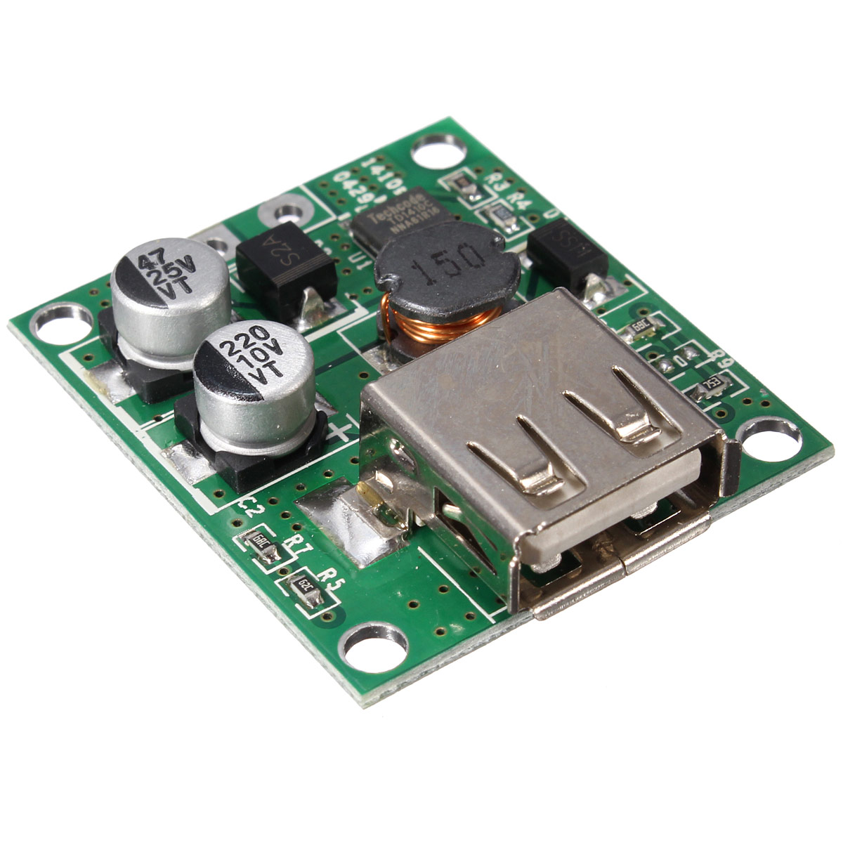 5V 2A Solar Panel Power Bank USB Charge Voltage Controller Regulator Module 6V 20V Input For
