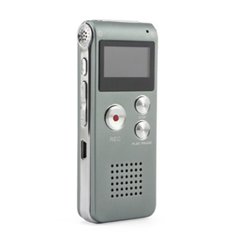 8GB 13Hr Digital Audio/Sound/Voice Recorder Rechargeable Dictaphone MP3 Player