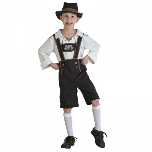Halloween Costume Children Beer Costume Oktoberfest Suits England Style Cosplay, XL, Waistline: 80cm, Dress Length: 62cm, Long Pants: 49cm, Suggested Height:145-160cm