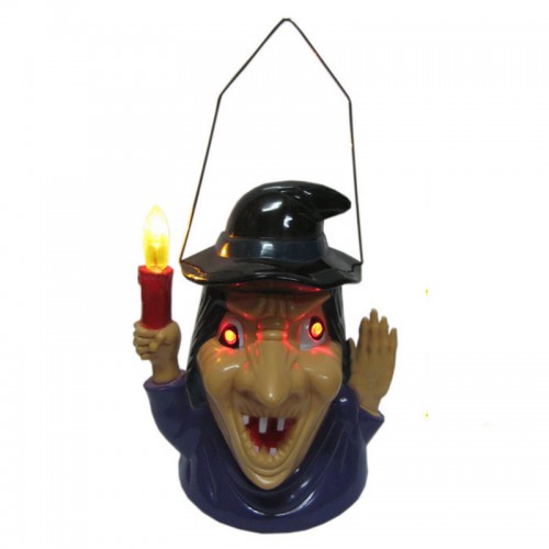 Hallowen Party Home Decoration Supplies Portable Luminous Ghost Lamp Toys For Kids Children Gift