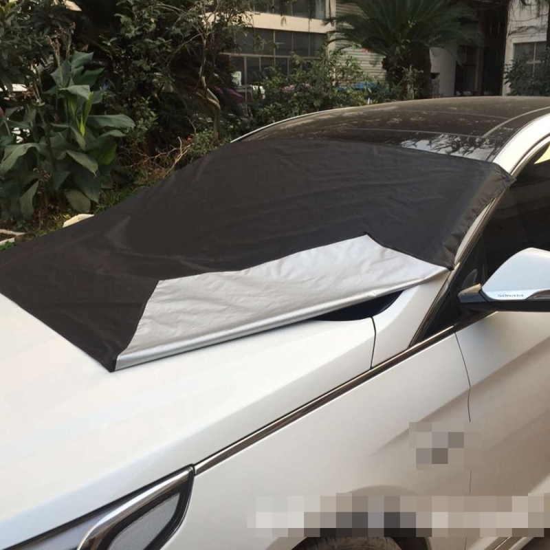Magnetic Car Front Windshield Car Snow Block / Frost Block Cover Winter Car Snow Shield Cover Auto Front Windscreen / Rain / Frost / Sunshade Auto Snow Shield, 210*120cm
