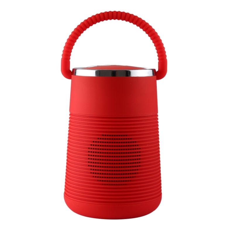 X27 Portable Stereo Music Wireless Bluetooth Speaker, Built-in MIC, Support Hands-free Calls & TF Card & AUX Audio & FM Function, Bluetooth Distance: 10m (Red)