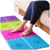 Colorful Acupuncture Moxibustion Foot Massager Medical Therapy Mat Foot Massage Pad
