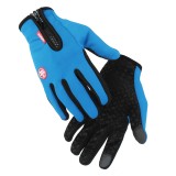 Screen Touch Bike Gloves Spring Autumn Keep Warm Moto Gloves Full Finger Motorbike Unisex
