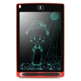 CHUYI Portable 8.5 inch LCD Writing Tablet Drawing Graffiti Electronic Handwriting Pad Message Graphics Board Draft Paper with Writing Pen, CE / FCC / RoHS Certificated (Red)