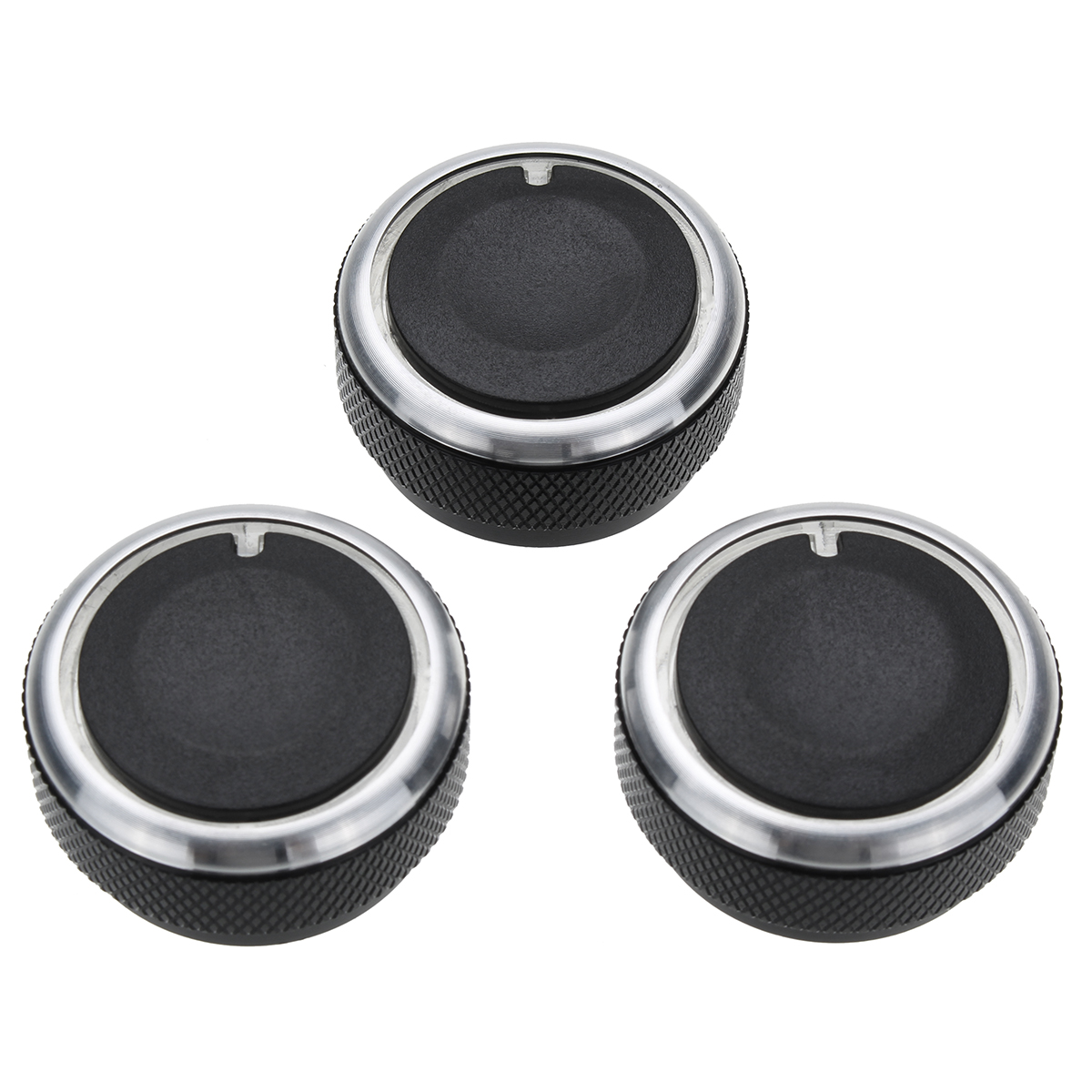 HGY 3pcs Car Air Conditioning Heat Control A/C Switch Knob for Toyota Tacoma Vios 02-14