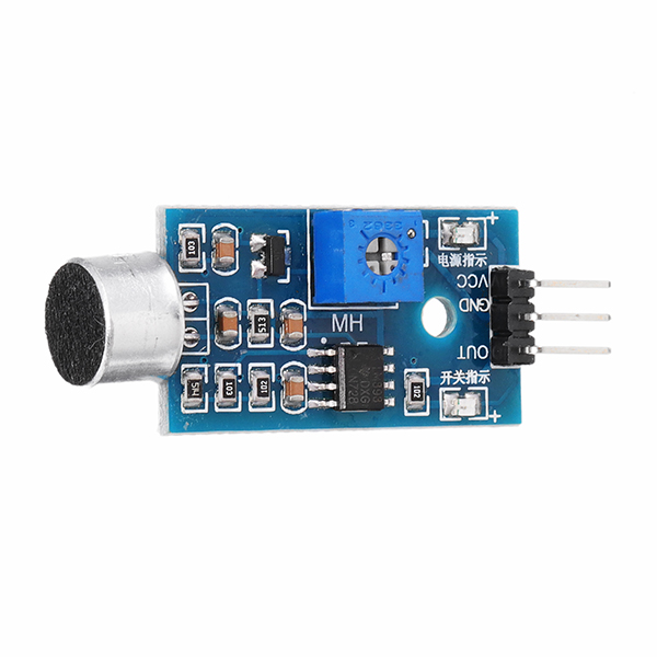 Microphone Sound Sensor Module Voice Sensor High Sensitivity Sound Detection Module Whistle Module For Arduino