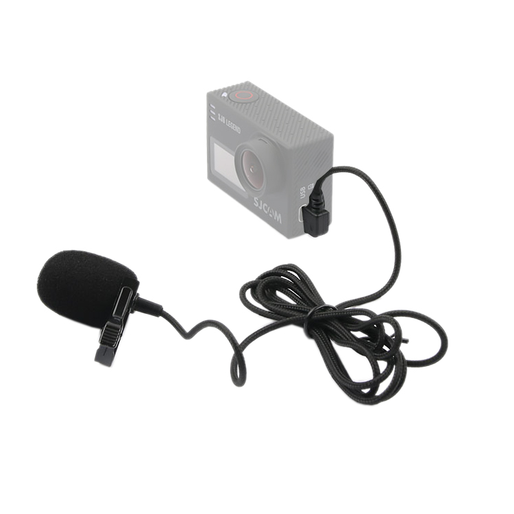 Condenser Microphone with Tie Clip for SJCAM SJ7 / SJ6 / SJ360