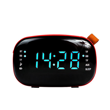 Digital Snooze LED Alarm Clock Back light Time AM/FM PACK OF 2PC 