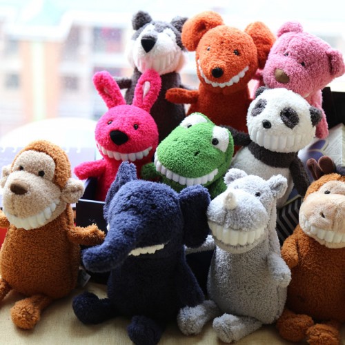 15 Inch Cartoon Grin Stuffed Animal Plush Toys Doll for Kids Baby Christmas Birthday Gifts