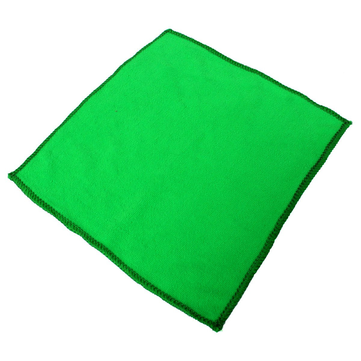 10Pcs Green Micro Fiber Auto Car Detailing Cleaning Soft Cloth Towel Duster Wash