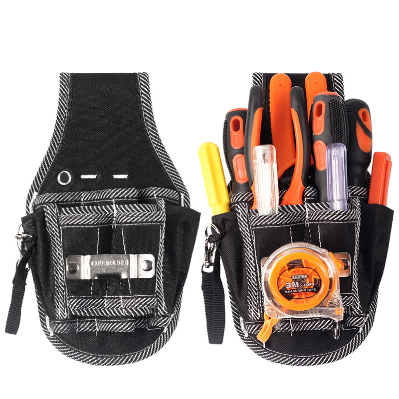 FA BU_ Electrician Waist Pocket Tool Belt Pouch Bag Screwdriver Kit Holder Case