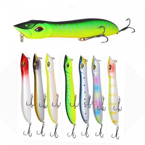 14CM Topwater Popper Bait Fishing Lures Hard Bait And Tackle Casting Spinning Jigging Fishing Lure