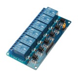 BESTEP 6 Channel 12V Relay Module Low Level Trigger With Optocoupler Isolation