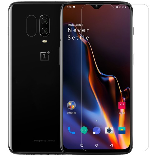 NILLKIN Anti-scratch High Definition Clear Screen Protector + Lens Protective Film for OnePlus 6T