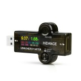 HD Color Sreen Bluetooth USB 3.0  Tester Voltmeter Ammeter Voltage Current Meter Battery Charge Measure