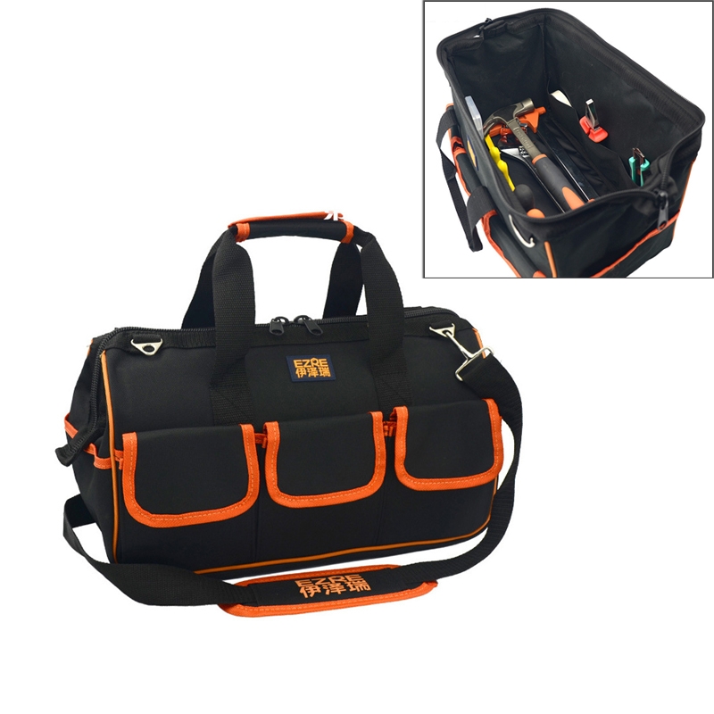 EZRE Multi-function Oxford Cloth Electrician Belt Pouch Maintenance Tools Handbag Shoulder Bag Convenient Tool Bag, Size: 13 inch