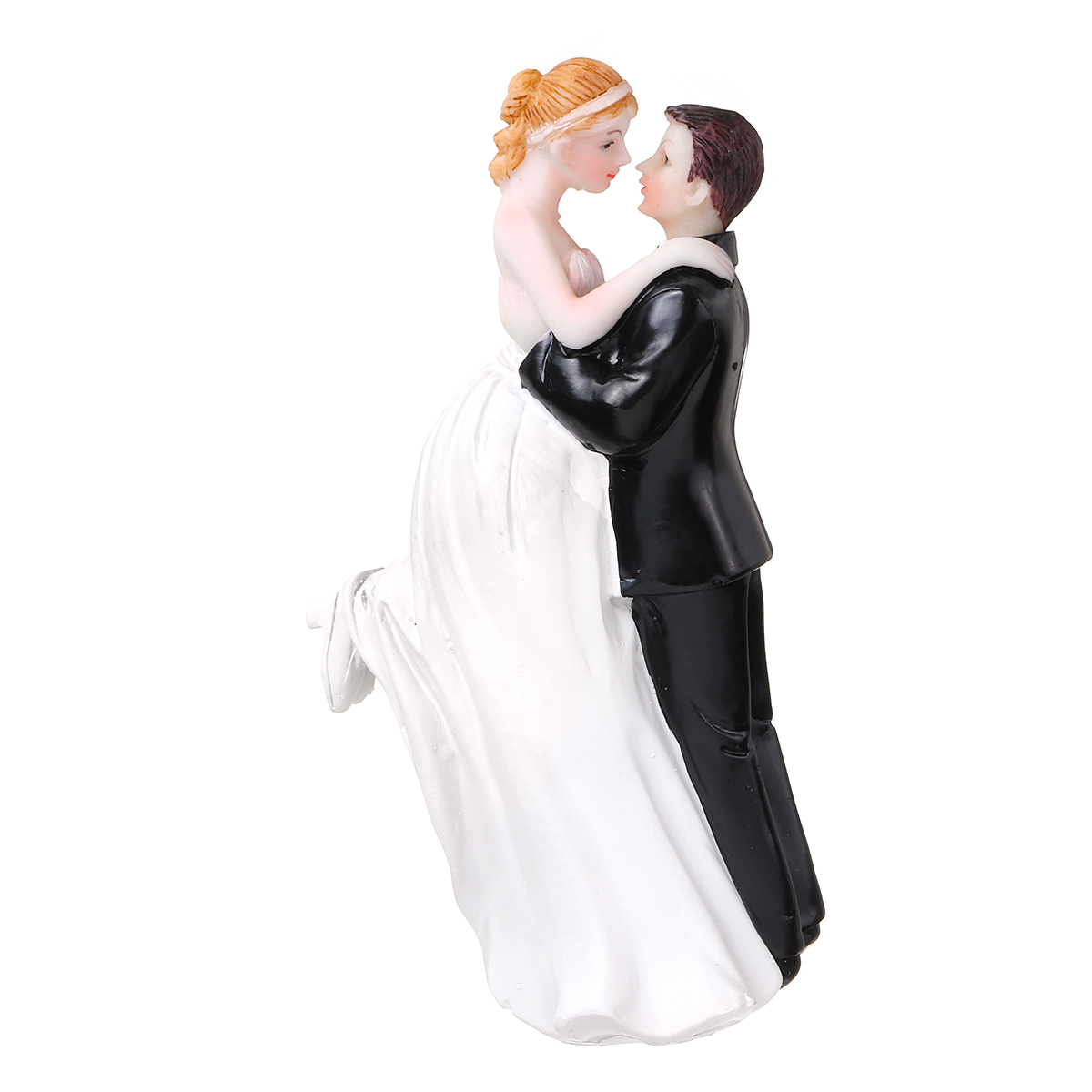 ROMANTIC FUNNY WEDDING CAKE TOPPER FIGURE BRIDE GROOM COUPLE BRIDAL 