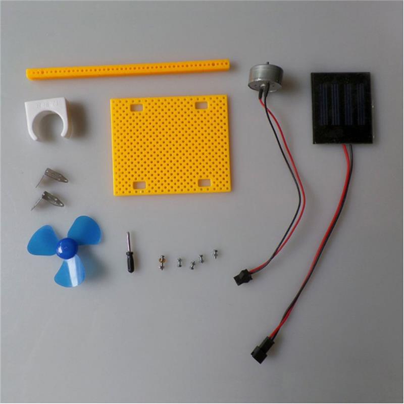 DIY Solar Fan Kit For Science Education Model Education Toys Kids Intelligent Exploitation