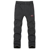 Mens Waterproof Breathable Quick-drying Sport Climbing Skiing Soft Shell Casual Outdoor Pants