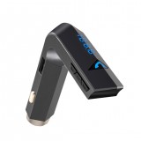 1.1″ LCD Screen Car Bluetooth FM Transmitter Hands-free Car Kits MP3 Player w/ MIC 5V 2.1A USB Charger