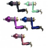 Silent Aluminium Alloy Motor Rotary Tattoo Machine For Shader Liner 5 Colors