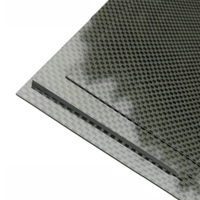 SOFIALXC 3K Carbon Fiber Sheet Composite Panel for R/C Airframes Carbon Sheet（Twill Matte Finish）-550mmx200mmx0.5mm