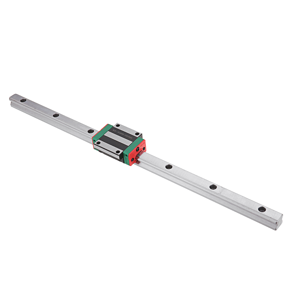 Machifit HGR15 100-1000mm Linear Rail Guide with HGW15CC Linear Rail Slide Flange Block CNC Parts