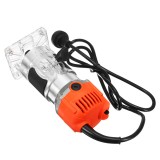 1200W 220V 6.35mm 1/4″ Electric Hand Trimmer Wood Laminate Palm Router Joiner Tool