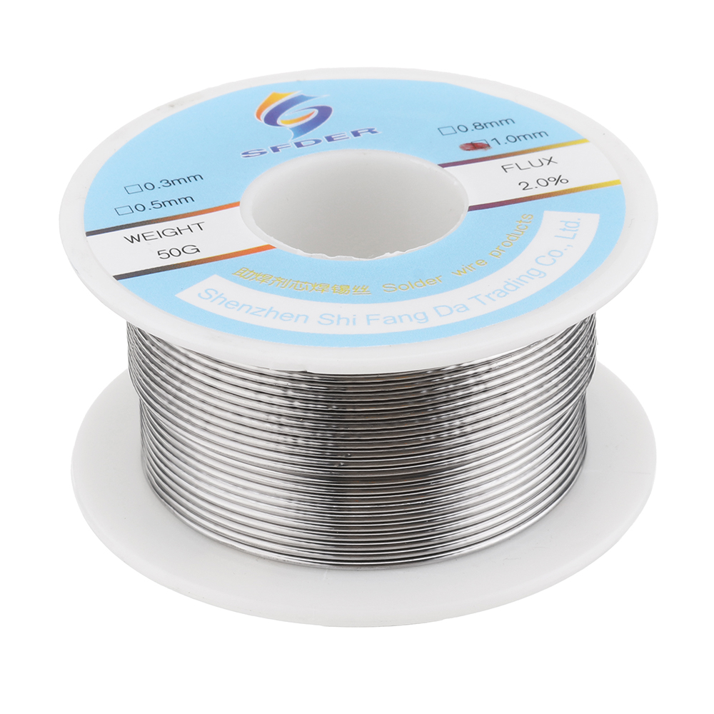 0.3mm/0.5mm/0.8mm/1.0mm Solder Wire Maintenance of Solder Wire Welding Household Washable Wire Containing Rosin Core