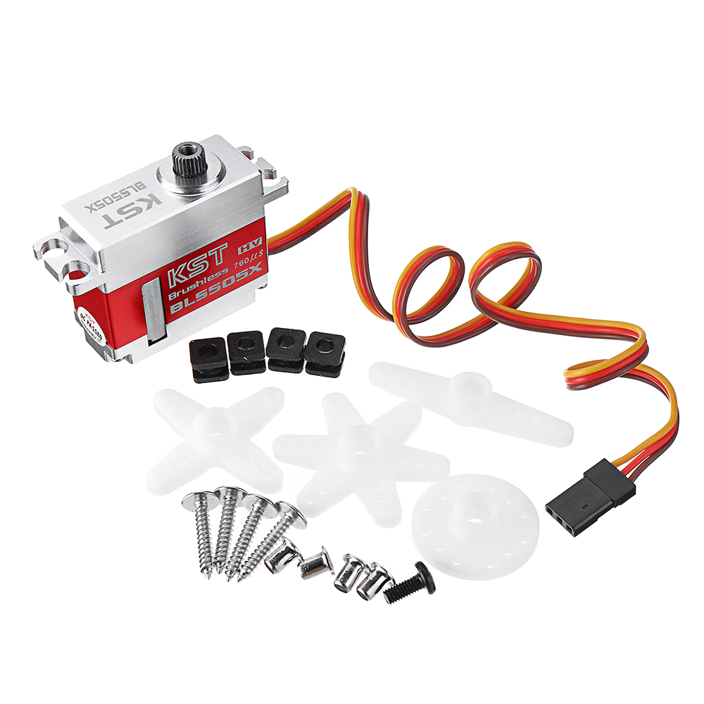 KST BLS505X Brushless Metal Gear Head-Locking Digital Servo For 450 500 Class RC Helicopter