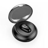 YX01 Sweatproof Bluetooth 4.1 Wireless Bluetooth Earphone with Charging Box, Support Memory Connection & HD Call (Black)