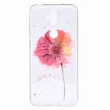 Fashion pattern TPU Drop Protection Cover for ASUS Zenfone 5 Lite ZC600KL (Flower)