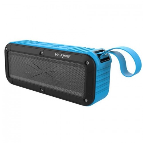 W-KING S20 Loundspeakers IPX6 Waterproof Bluetooth Speaker Portable NFC Bluetooth Speaker For Outdoors/Shower/BIcycle FM Radio (blue)