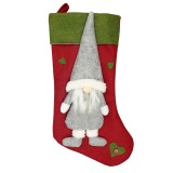 2 PCS CX20204 Faceless Doll Christmas Sock Gift Bag Christmas Tree Pendant Decoration (Red)