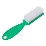 3 PCS Nail Cleaning Brush Plastic Nail Brush Dust Brush Manicure Nail Art Tools (Green)