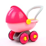 Anti-rollover Learning Standing Walking Baby Trolley Multi-function with Music Baby Walker Toy (Pink)