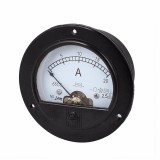 DC 20A Round Analog Ammeter Panel AMP Current Meter 65C5 Diameter 90mm 0-20A DC