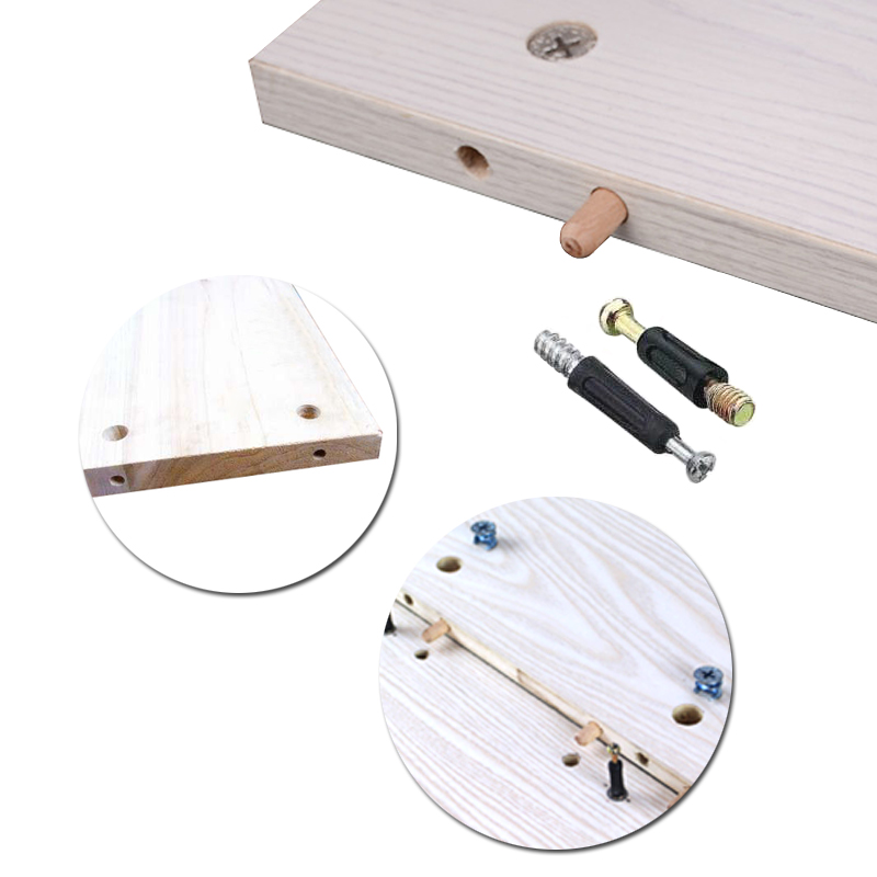 3 In 1 Dowelling Jig 6/8/10mm Wood Drilling Guide Locator Adjustable Dowel Jig Kit For DIY Woodworking Tool