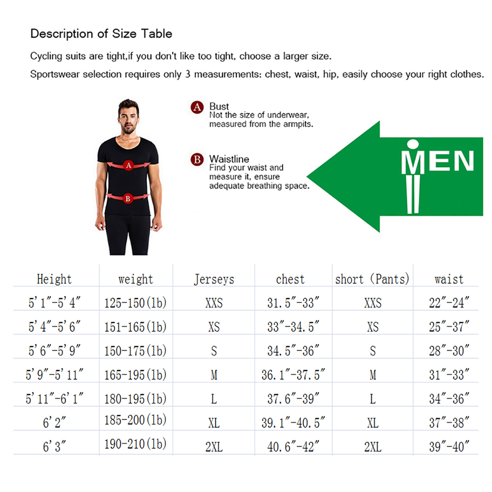 Men Cycling Jersey Bicycle Shirts Sleeve Cycling Jersey Motorcycle Shirt Quick Dry