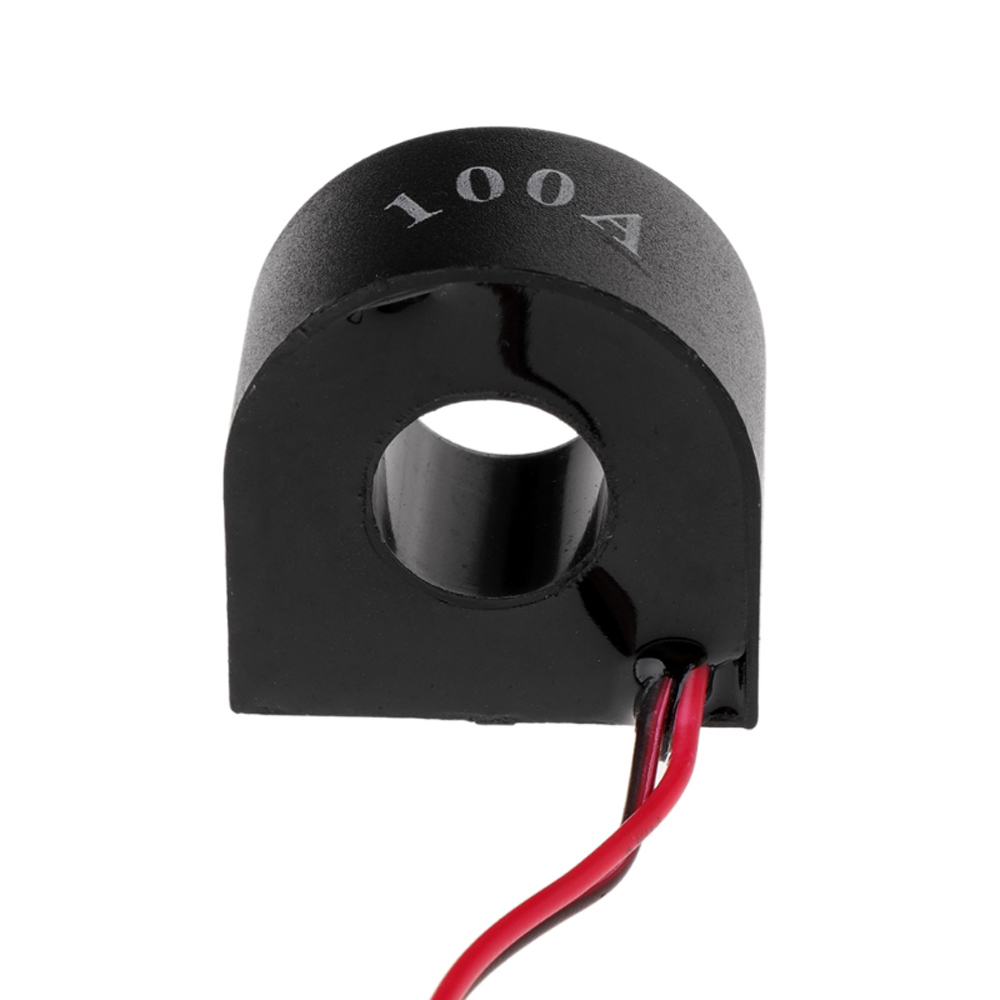 3pcs Red Light 2in1 22mm AC50-500V 0-100A Amp Voltmeter Ammeter Voltage Current Meter With CT Au23